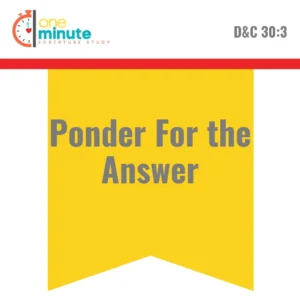 2025-04-08-latter-daily-one-minute-scripture-study-kristen-walker-smith-cali-black-ponder-for-the-answer-cover