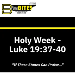2025-04-14-latter-daily-bom-bites-derek-crimin-holy-week--luke-19-37-40-cover