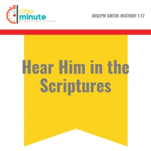 2025-04-18-latter-daily-one-minute-scripture-study-kristen-walker-smith-cali-black-hear-him-in-the-scriptures-cover