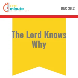 2025-04-21-latter-daily-one-minute-scripture-study-kristen-walker-smith-cali-black-the-lord-knows-why-cover