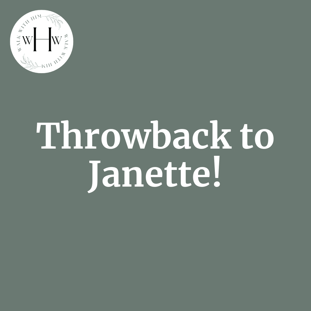Read more about the article Throwback to Janette!