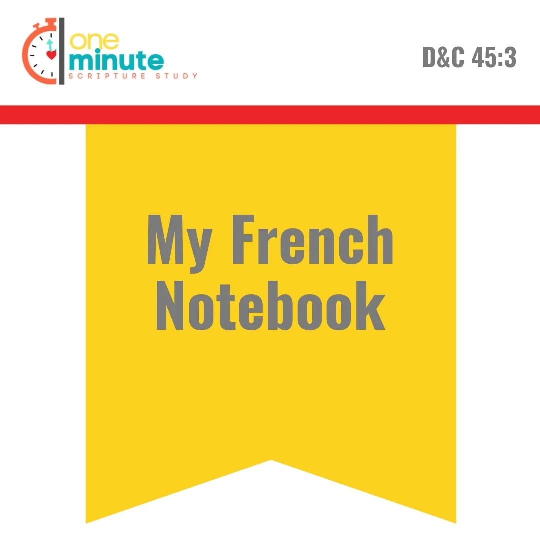 Read more about the article My French Notebook