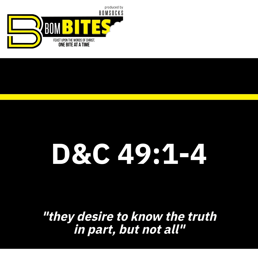 Read more about the article D&C 49:1-4