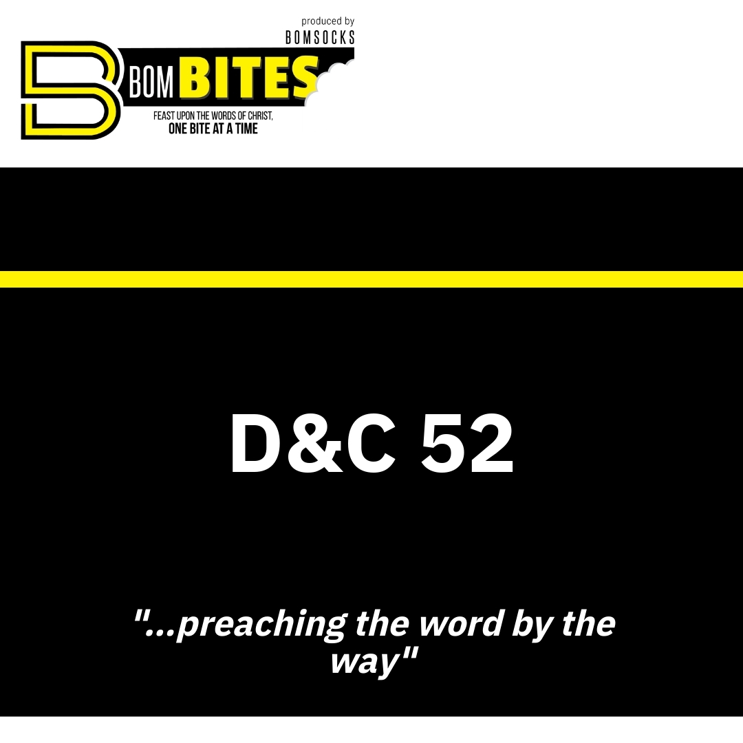 Read more about the article D&C 52