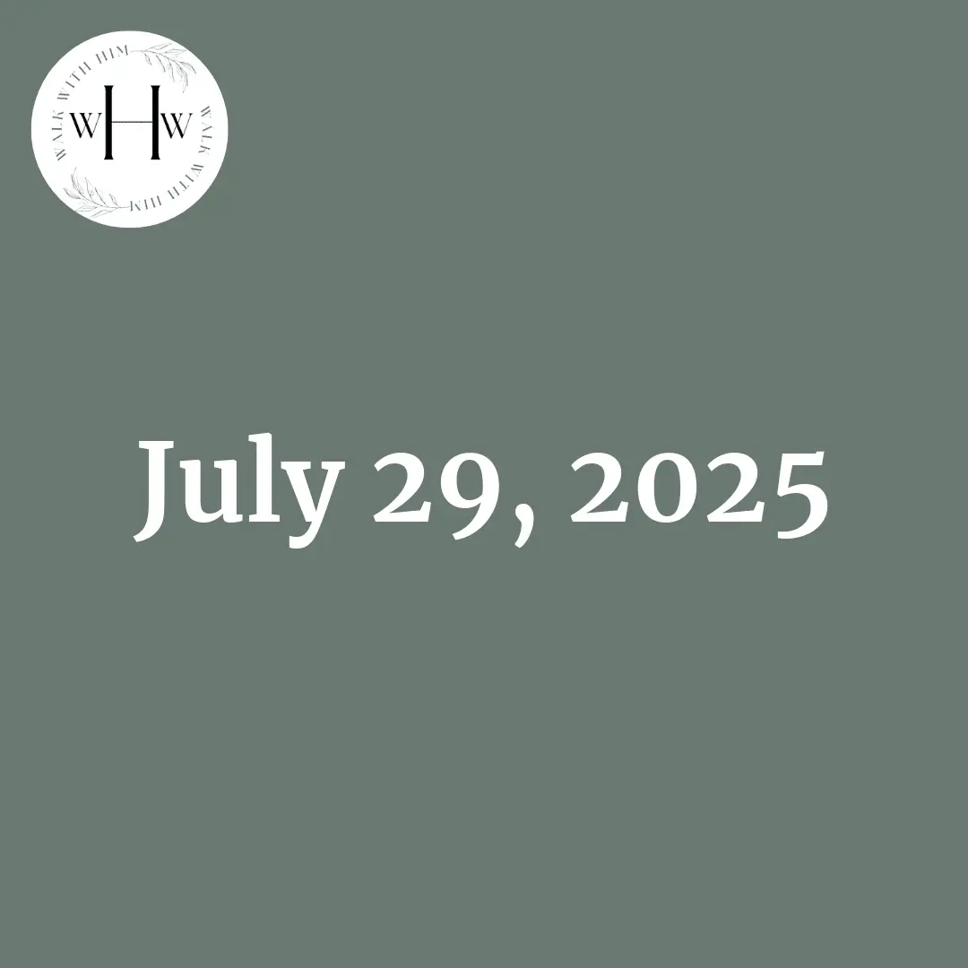 Read more about the article July 29, 2025